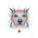 xoloitzcuintle tattoo design idea