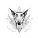 xoloitzcuintle tattoo design idea