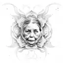 memorial tatto for grandma names mojoon tattoo design idea