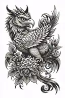 griffin tattoo design idea