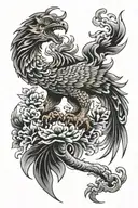 griffin tattoo design idea