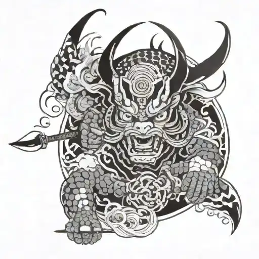 sci-fi tattoo design idea