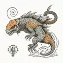 sci fi  hyperion dune tattoo design idea