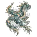 sci-fi tattoo design idea