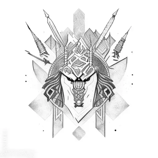 tribe tattoo design idea