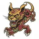 Florida state tattoo design idea