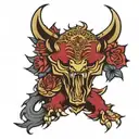 Florida state tattoo design idea