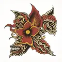 Florida state tattoo design idea