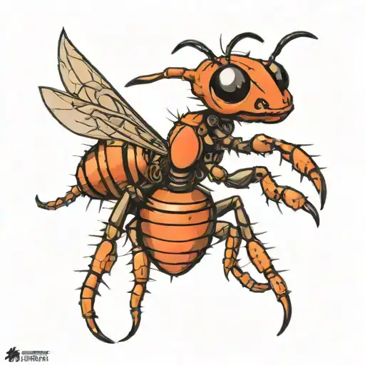 anarchist ant tattoo design idea