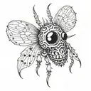 beelzebub tattoo design idea