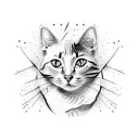a cat scratch Mark tattoo design idea