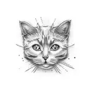 a cat scratch Mark tattoo design idea