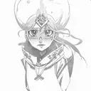 nezuko from demon slayer tattoo design idea