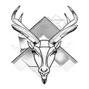 springbok tattoo design idea