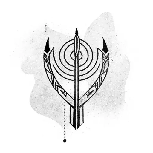 tribal arrow tattoo designs