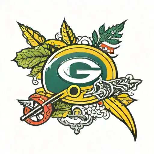 Green Bay packers tattoo design idea