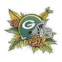 Green Bay packers tattoo design idea
