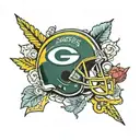 Green Bay packers tattoo design idea