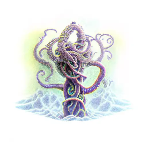 Hovard Lovecraft tattoo design idea