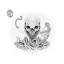 Hovard Lovecraft tattoo design idea