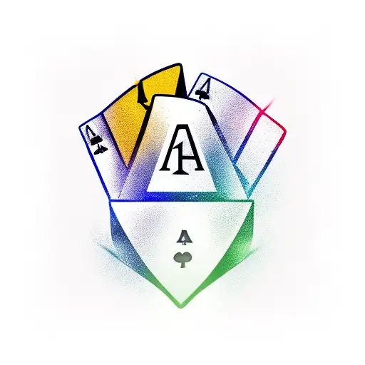 aces, dices, burj khalifa, bullshark, academy Award statue tattoo design idea