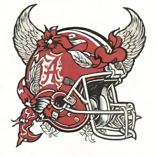 Alabama football tuscaloosa tattoo design idea