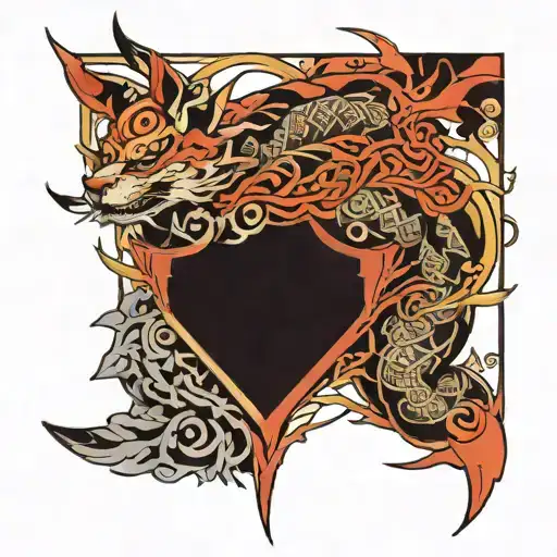 Sukuna domain expansion from jujutsu tattoo design idea