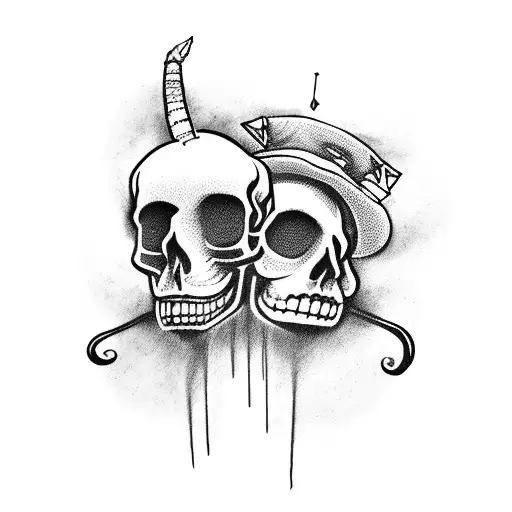 Tattoo uploaded by Ocelotl • #Ronstoppable @ronstagram #Realism  #BlackandGrey #Dead #Skull #Mask #Girl • Tattoodo