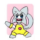 An anime-inspired programmer surrounded by cartoon cats tattoo design idea