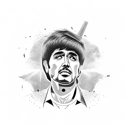 tony Montana  tattoo design idea