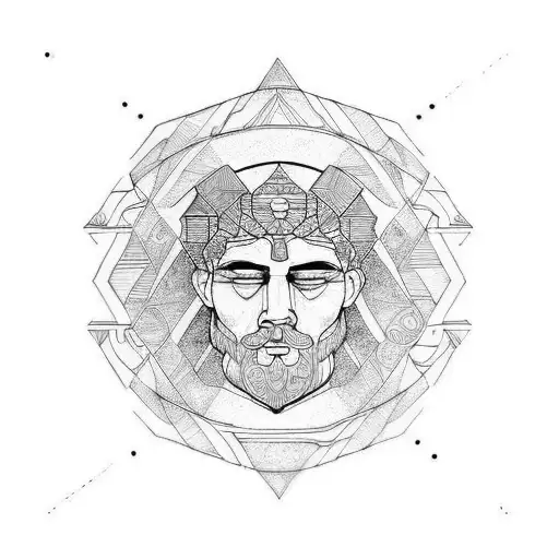 stoicism tattoo design idea