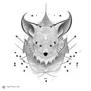 one day at a time text tattoo design idea