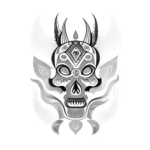 azteca tattoo design idea