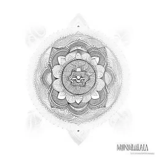 mandala full sleeve with Japanese design  tattoo design idea
