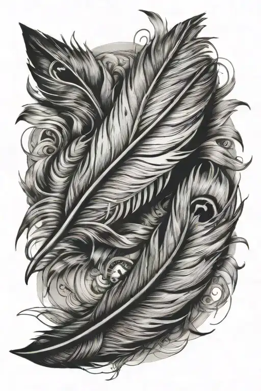 feather arm band tattoo tattoo design idea