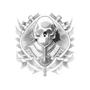 Combine the elements of Deutschland and Wikinger in a tattoo design tattoo design idea