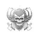 Combine the elements of Deutschland and Wikinger in a tattoo design tattoo design idea