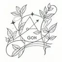 we gon make it through sentence  tattoo design idea