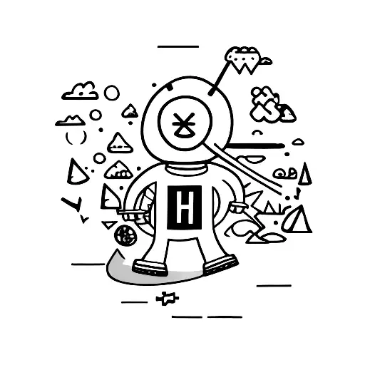Running stickman with text "CPH Half - 1st" tattoo design idea