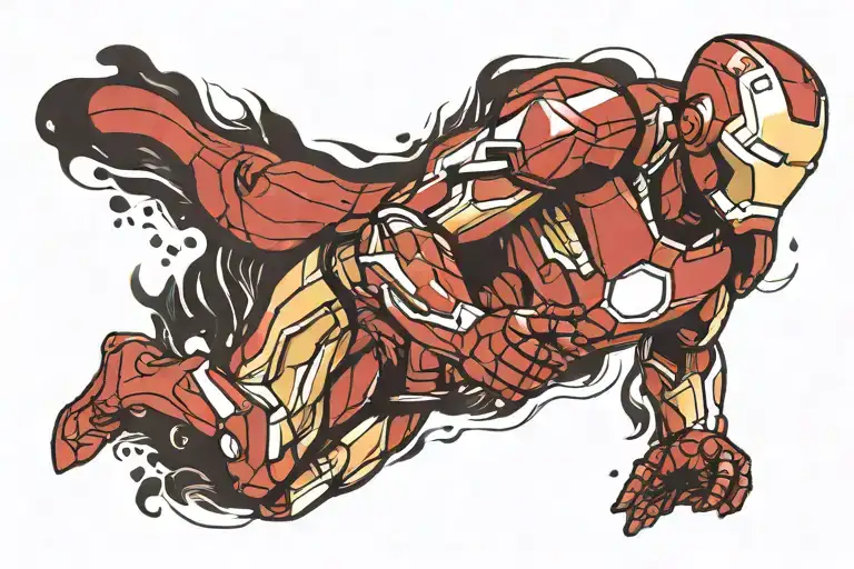 Ironman tattoo design swim bike run minimalist for calf tattoo design idea