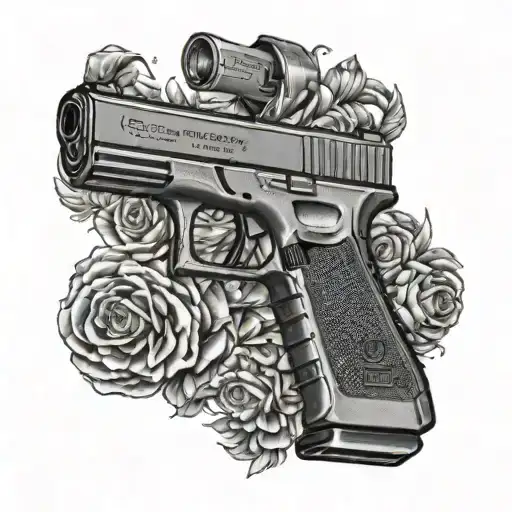 Glock 17 gen5 tattoo design idea