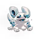 Richter von Lilo und Stitch in Punk Kleidung tattoo design idea