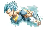 Vegeta tattoo design idea