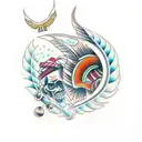 indian tattoo design idea