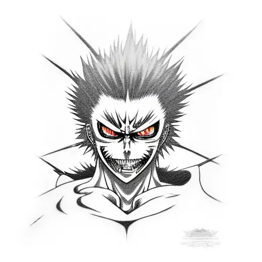 Ichigo Kurosaki from bleach  tattoo design idea