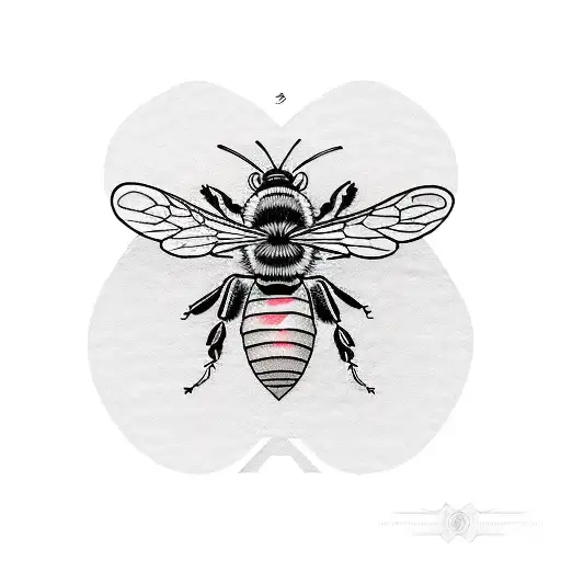 Honey Bee tattoo design idea