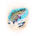 brown trout tattoo design idea