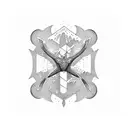 brown trout tattoo design idea