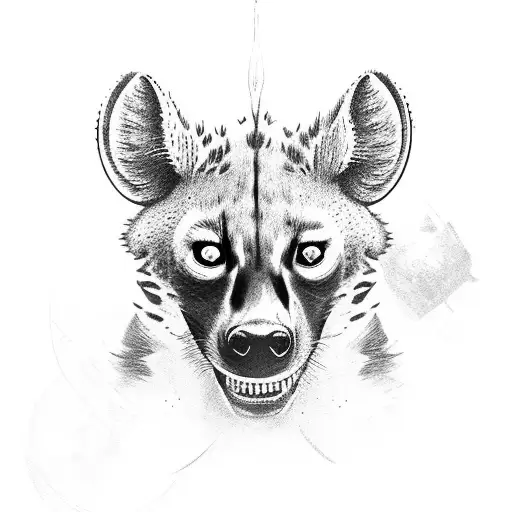 arafed image of a Hyena and quetzal bird in a star wars movie, martin ansin artwork portrait, martin ansin, Hyena, drew  tattoo design idea