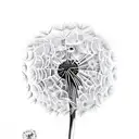 Dandelion tattoo design idea